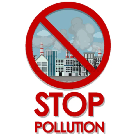 Pollution awareness visual